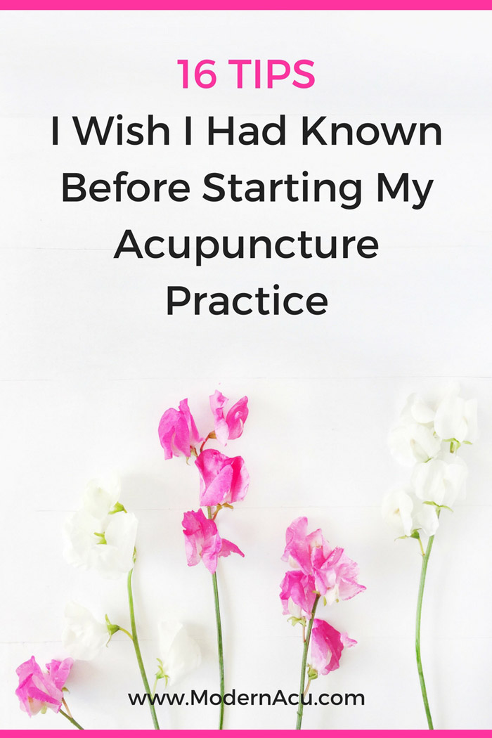 All the things I wish I'd known about running an acupuncture practice before I opened up shop back in 2010. Learn from my mistakes and get ready to crush this entrepreneurship thing ;) www.ModernAcu.com