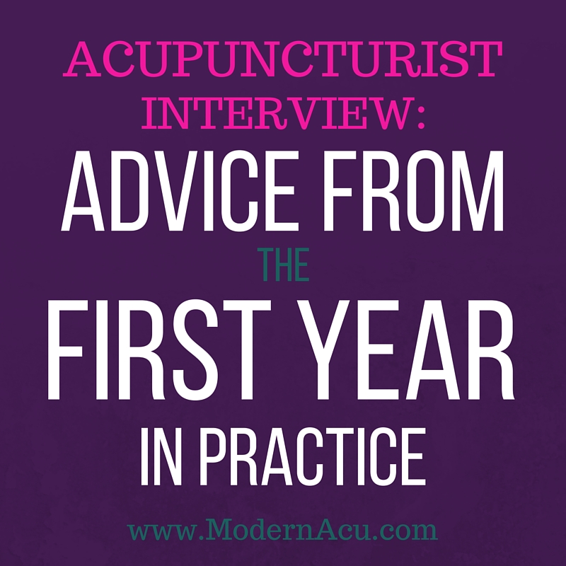 Modern Acupuncture Marketing Advice from the First Year in Practice Mara Carlini