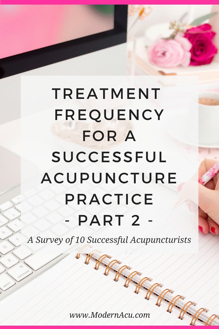 How often do experts recommend that you should treat your acupuncture patients for optimal results? Five more experts weigh in! www.MichelleGrasek.com