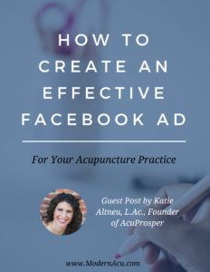 How to create Facebook ads that bring in new patients! Free workbook for instant download. www.michellegrasek.com