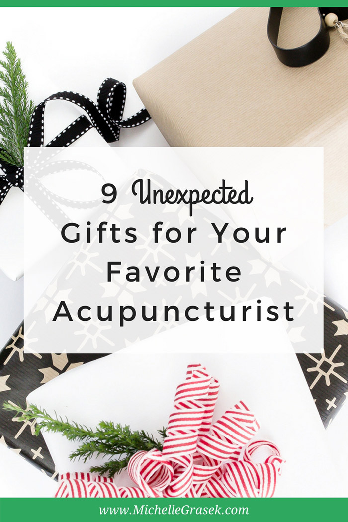9 Unexpected Holiday Gifts for Your Favorite Acupuncturist!