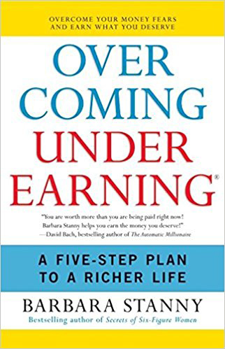 Barbara Stanny's classic book, Over Coming Under Earning is another great option to help wellness professionals heal their relationship with money - www.michellegrasek.com