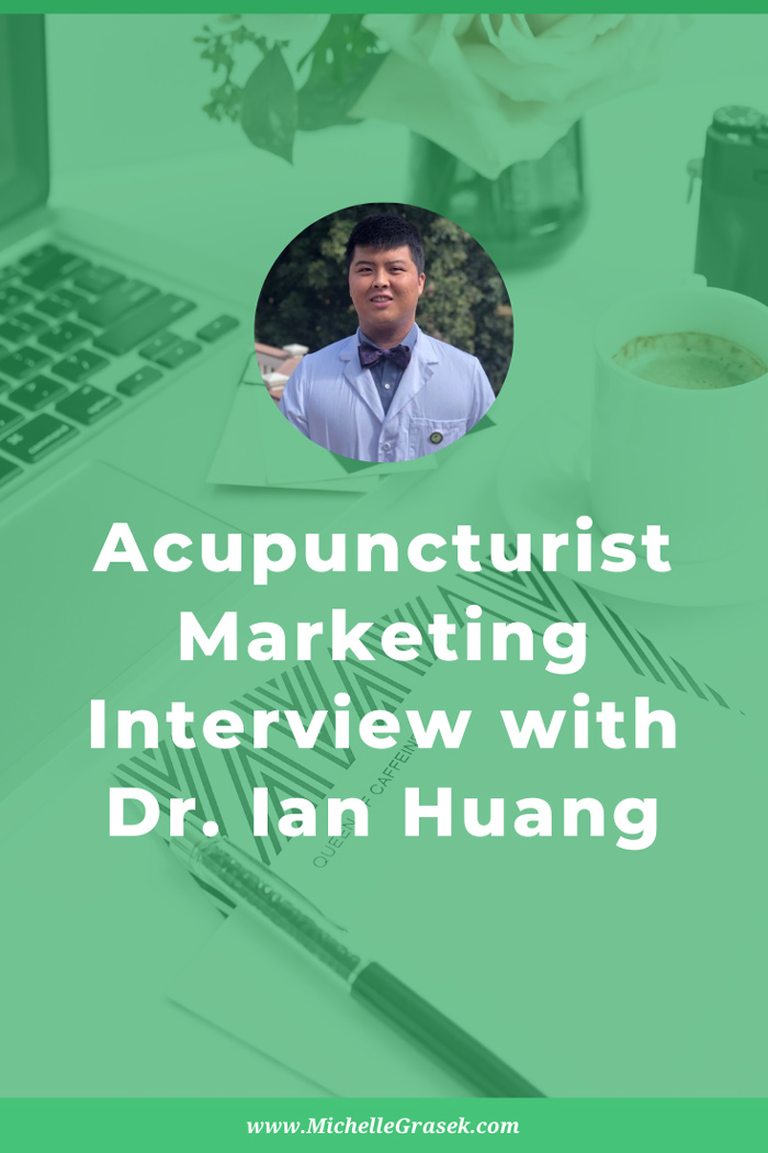 Interview with acupuncturist and chiropractor Dr. Ian Huang