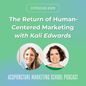 Website Design for Acupuncturists and Chiropractors with Kali Edwards
